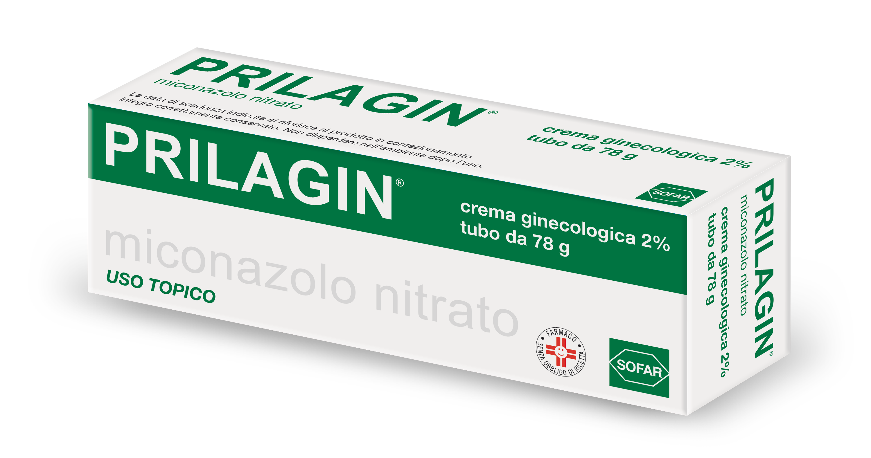 PRILAGIN*CREMA GIN 78G 2%+APPL - Fontenova srl