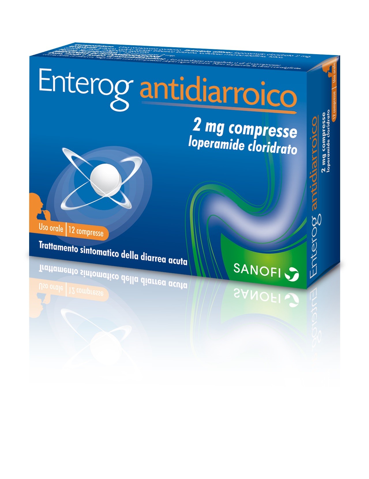 ENTEROG ANTIDIARROICO*12CPR2MG - Fontenova srl