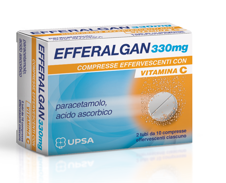 EFFERALGAN*20CPR EFF 330+200MG - Fontenova srl