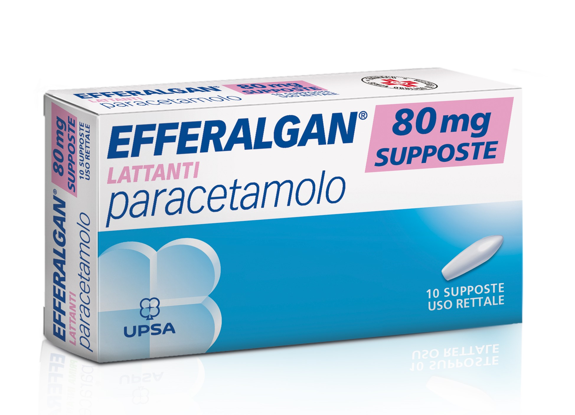 EFFERALGAN*10SUPP 80MG - Fontenova srl