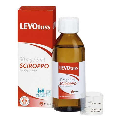 LEVOTUSS*SCIR 200ML 30MG/5ML - Fontenova srl