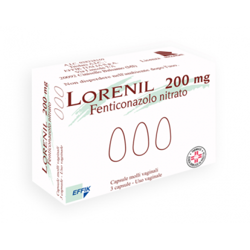 LORENIL*3CPS MOLLI VAG 200MG - Fontenova srl