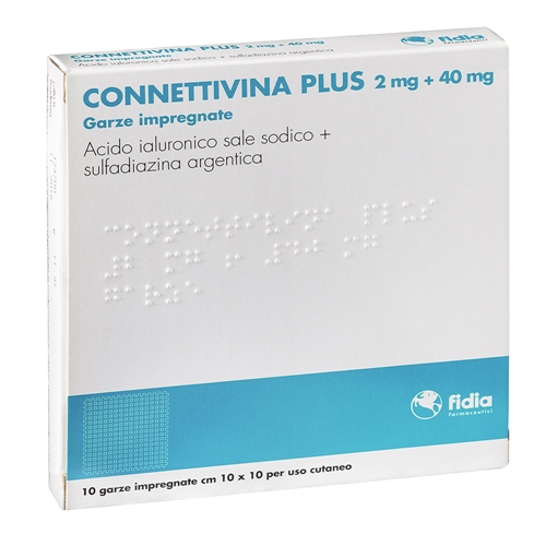 CONNETTIVINA PLUS*10GARZE10x10 - Fontenova srl