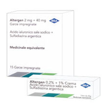 ALTERGEN*15GARZE IMPREGNATE - Fontenova srl