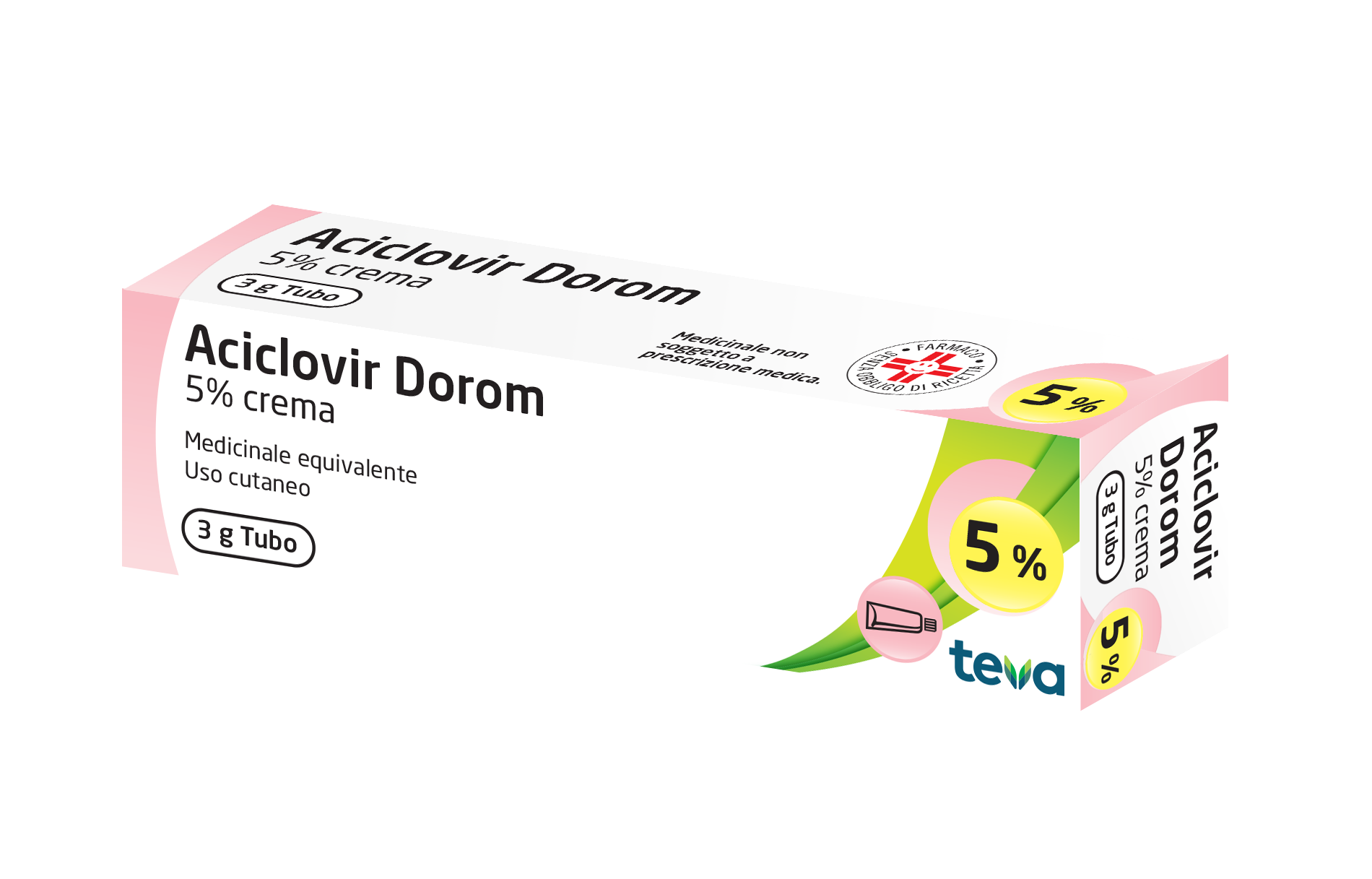 ACICLOVIR DOROM*CREMA 3G 5% - Fontenova srl