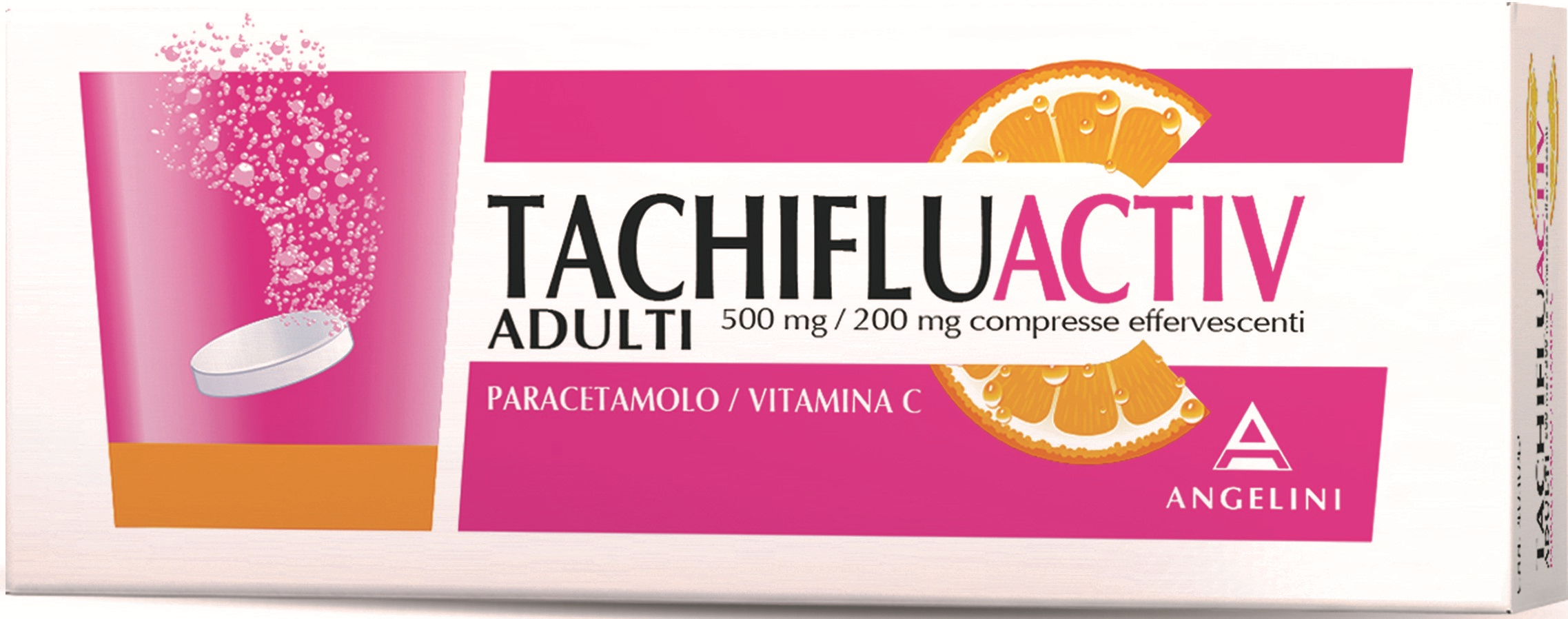 TACHIFLUACTIV*12CPR 500+200MG - Fontenova srl