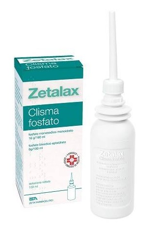 ZETALAX CLISMA FOSFATO*133ML - Fontenova srl