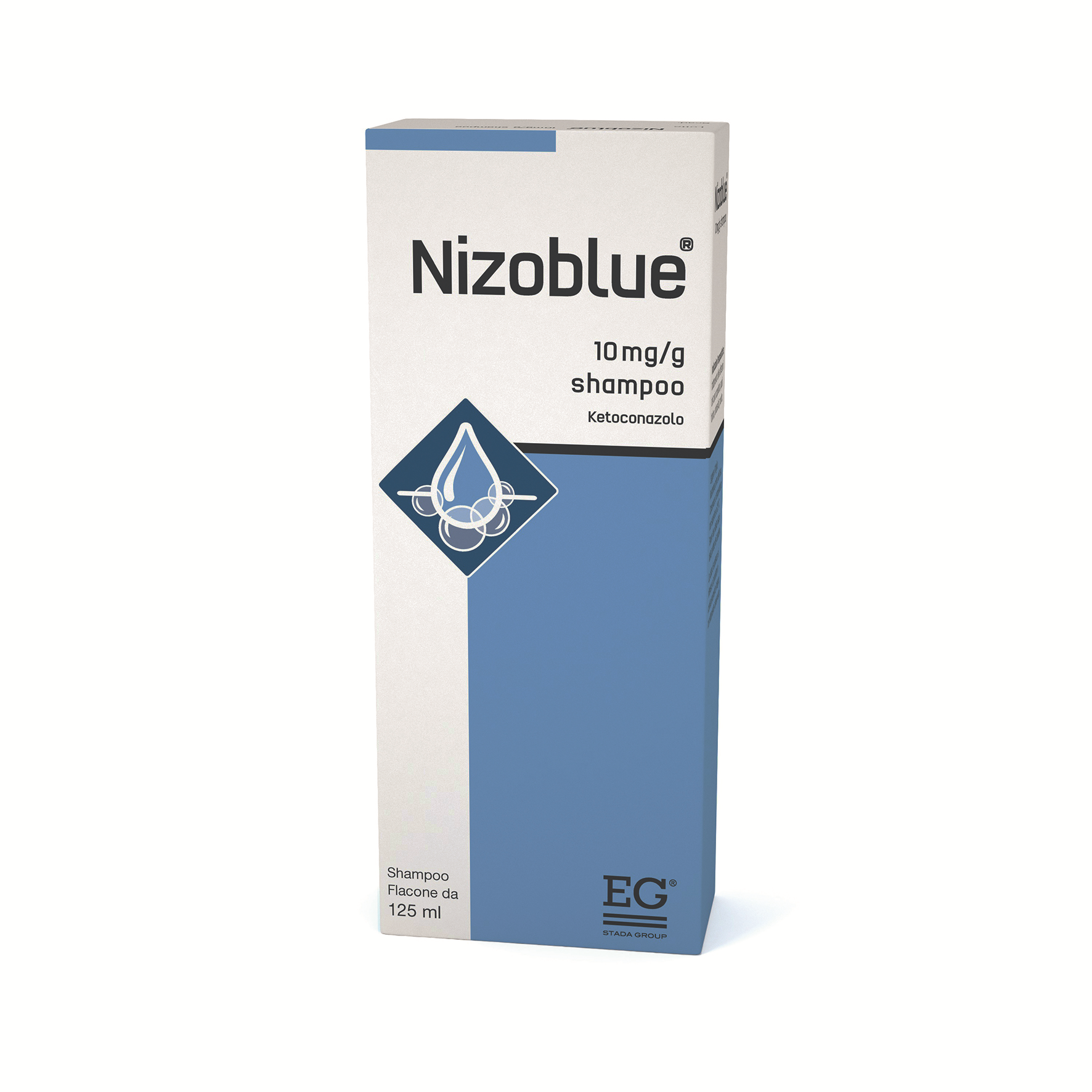 NIZOBLUE*SHAMPOO 125ML 10MG/G - Fontenova srl