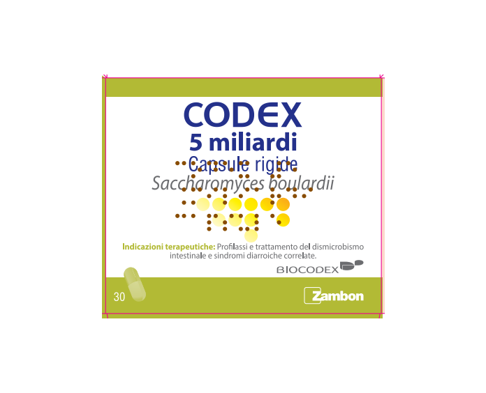 CODEX*30CPS 5MLD 250MG - Fontenova srl