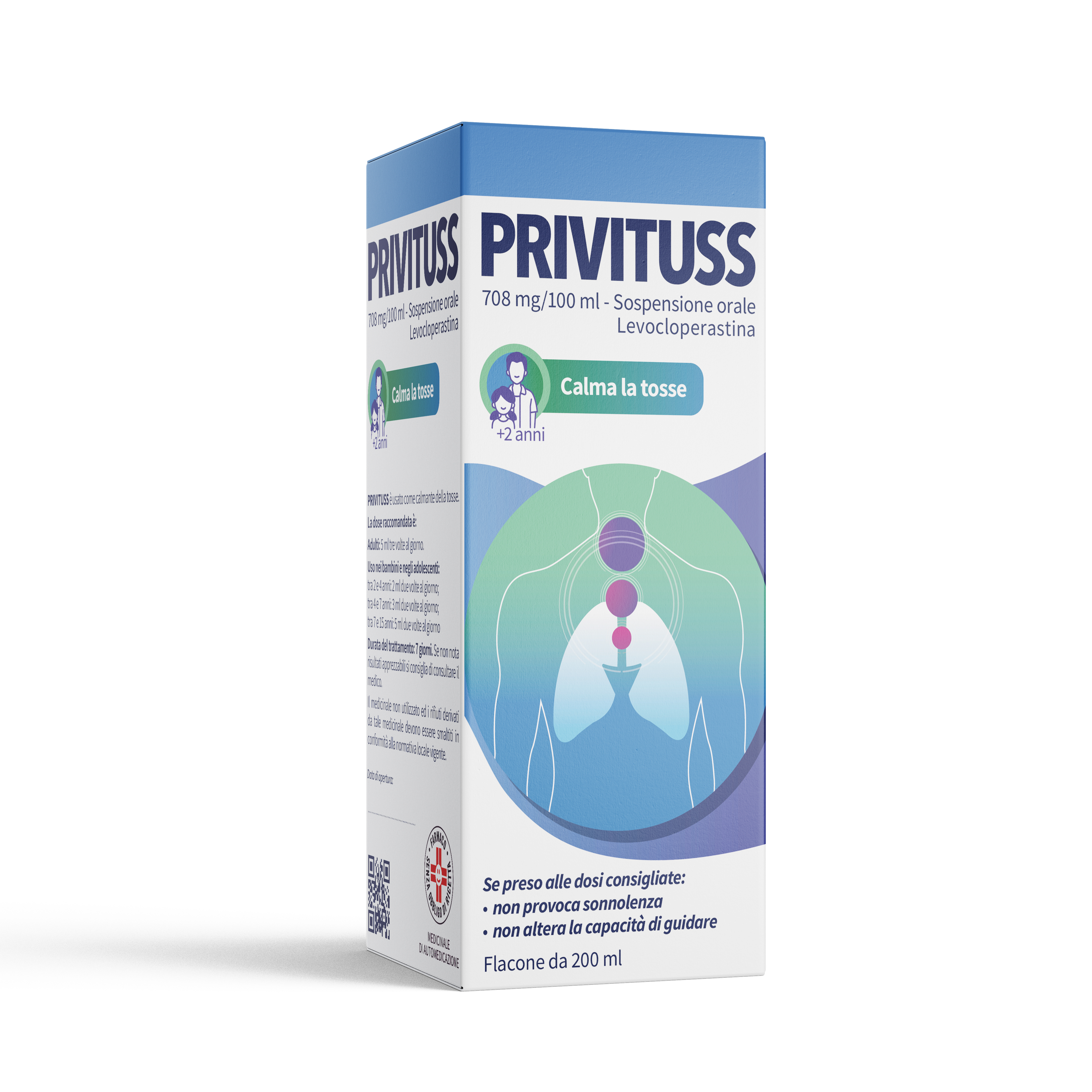 PRIVITUSS*OS SOSP FL 200ML - Fontenova srl