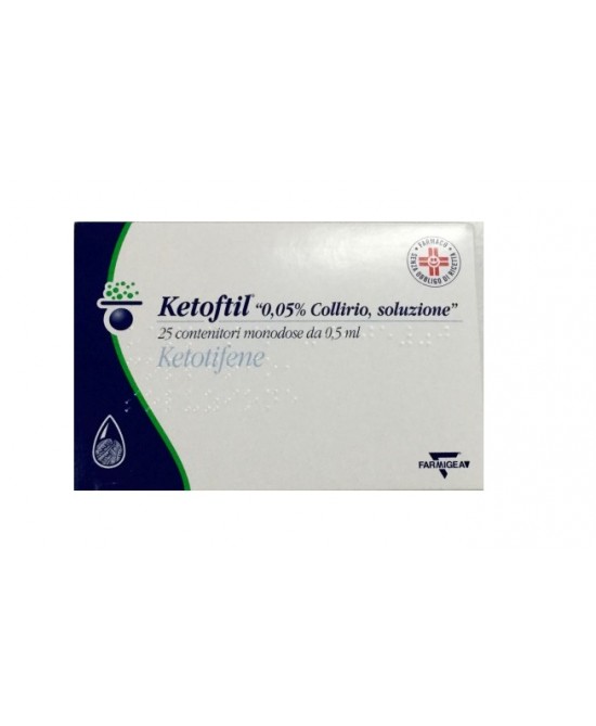 KETOFTIL*COLL25FL0,5ML0,5MG/ML - Fontenova srl