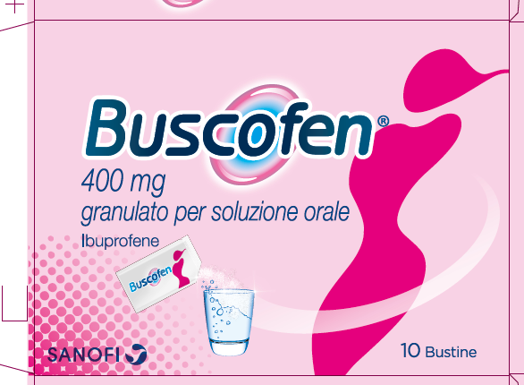 BUSCOFEN*GRAT 10BUST 400MG - Fontenova srl