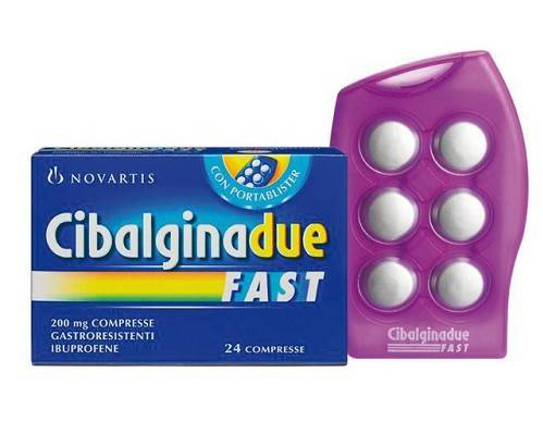 CIBALGINA DUE FAST*24CPR 200MG - Fontenova srl
