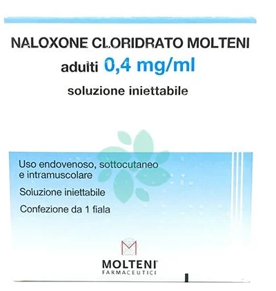 NALOXONE CLOR MOLT*F 0,4MG 1ML - Fontenova srl