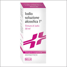 IODIO SOL ALCO I*50ML - Fontenova srl