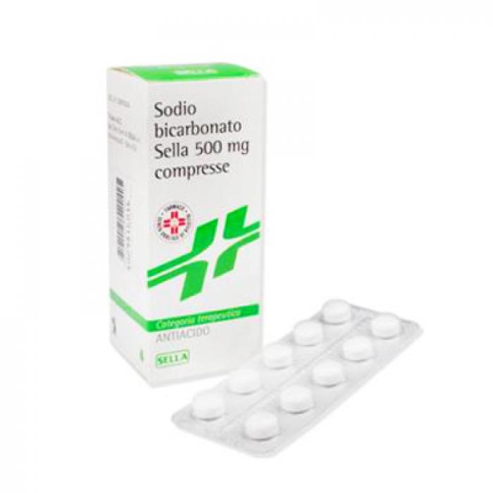 SODIO BICARB*50CPR 500MG - Fontenova srl