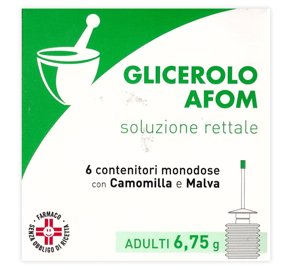 GLICEROLO AFOM*AD 6CONT 6,75G - Fontenova srl