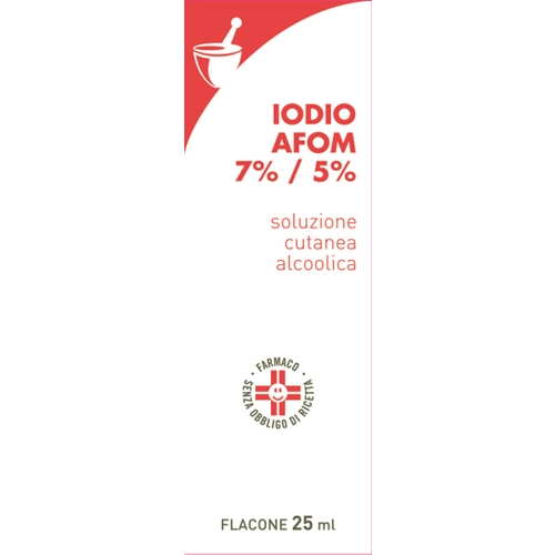 IODIO SOL ALCO I AFOM*25ML - Fontenova srl