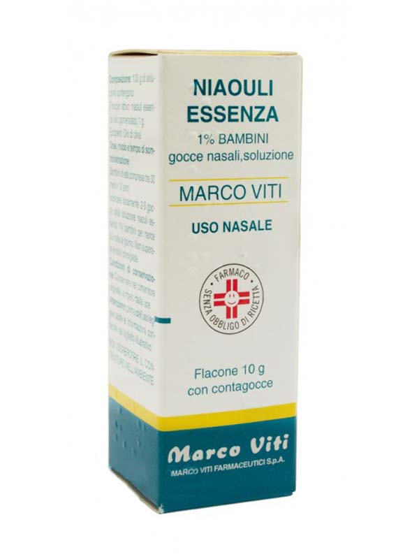 NIAOULI ESSENZA MV*1% GTT 10G - Fontenova srl