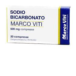 SODIO BICARBONATO*20CPR 500MG - Fontenova srl
