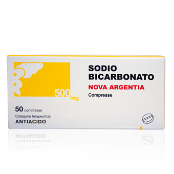 SODIO BICARB*50CPR 500MG - Fontenova srl