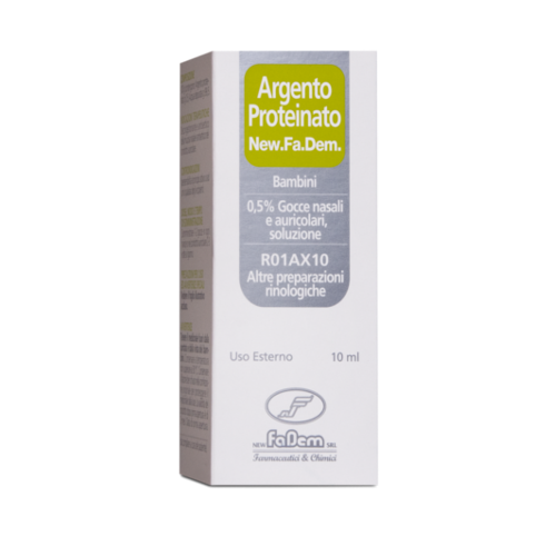 ARGENTO PROTEINATO*0,5% 10ML - Fontenova srl