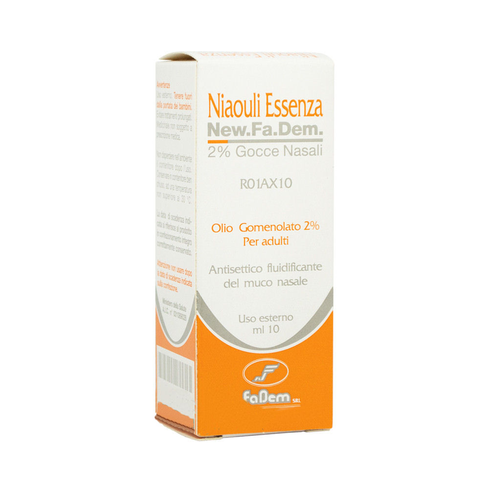 NIAOULI ESSENZA*2% GTT 10ML - Fontenova srl