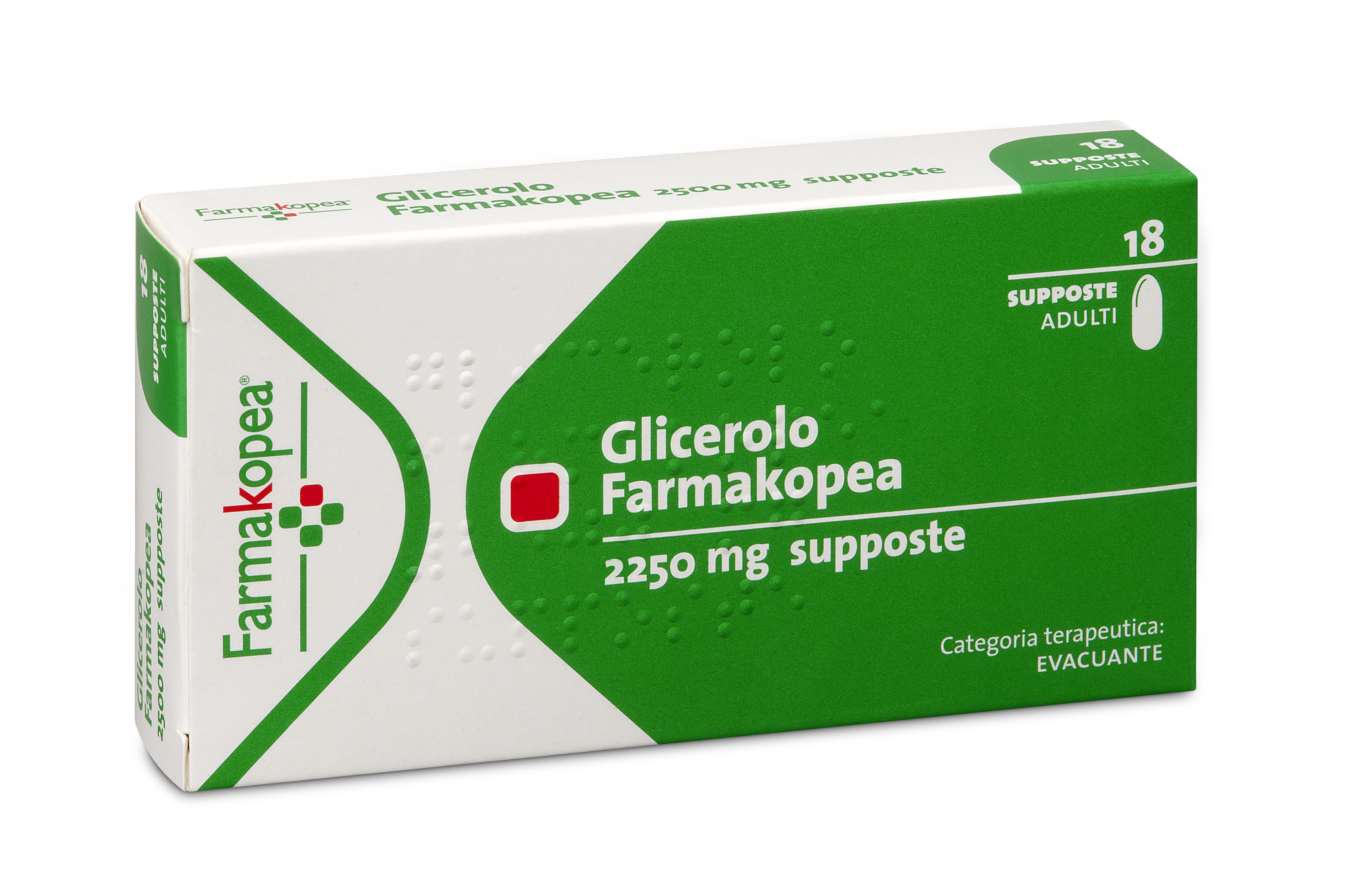 GLICEROLO FARMAK*18SUPP 2250MG - Fontenova srl