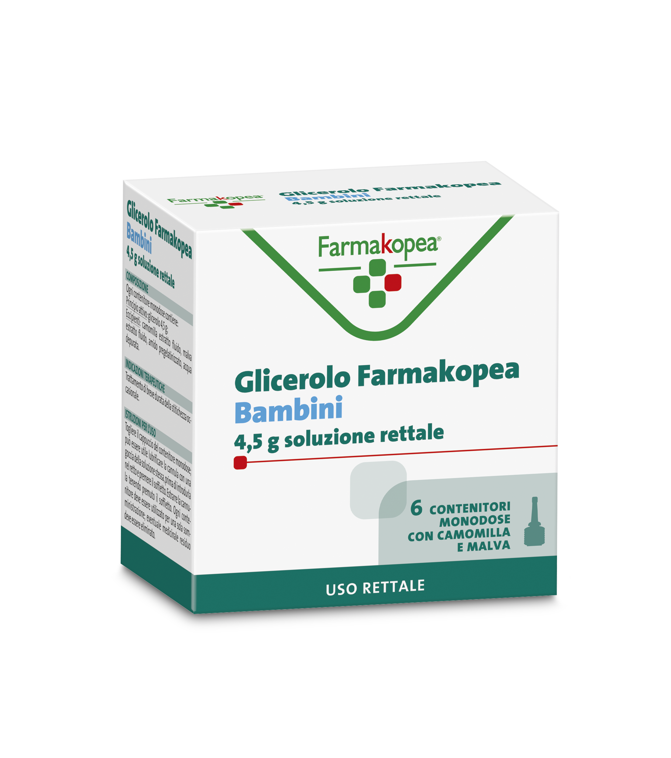 GLICEROLO FARMAK*BB 6CONT 4,5G - Fontenova srl