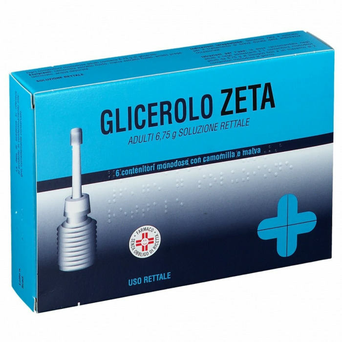 GLICEROLO ZETA*6CONT 6,75G CAM - Fontenova srl