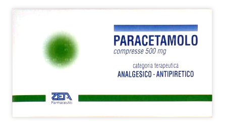 PARACETAMOLO ZETA*20CPR 500MG - Fontenova srl