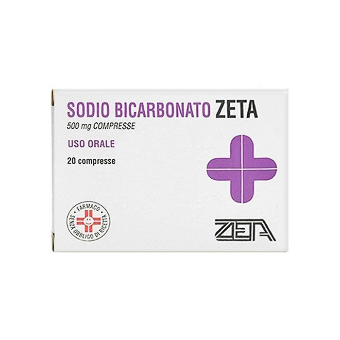 SODIO BICARB*20CPR 500MG - Fontenova srl