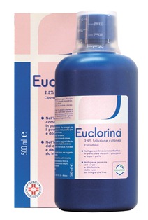 EUCLORINA 2,5%*1FL 500ML - Fontenova srl