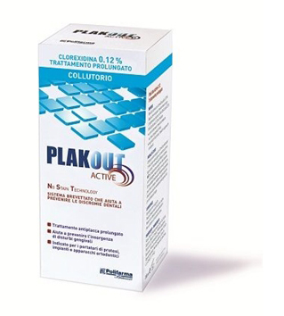 PLAKOUT*SOLUZ FL 150ML 0,12% - Fontenova srl
