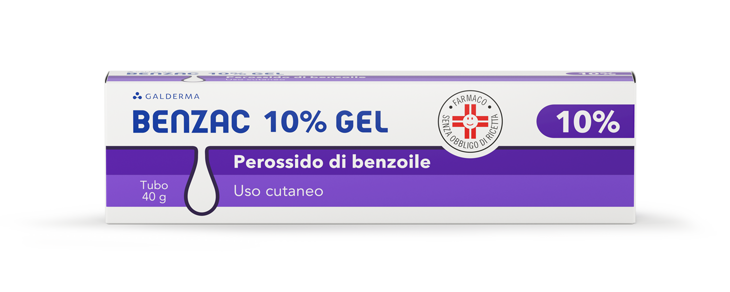 BENZAC*GEL 40G 10% - Fontenova srl