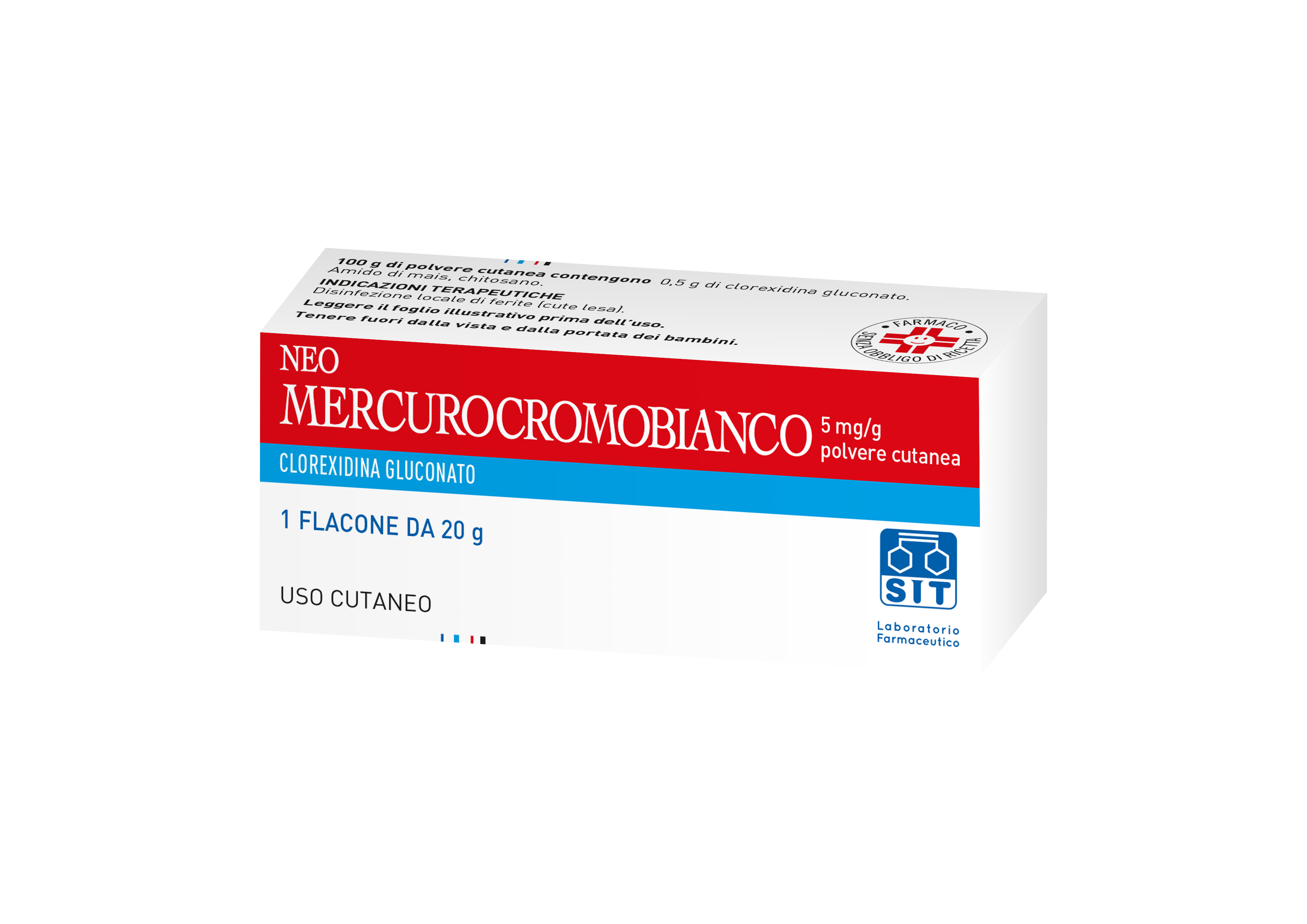 NEOMERCUROCROMO BIANCO*POLV20G - Fontenova srl