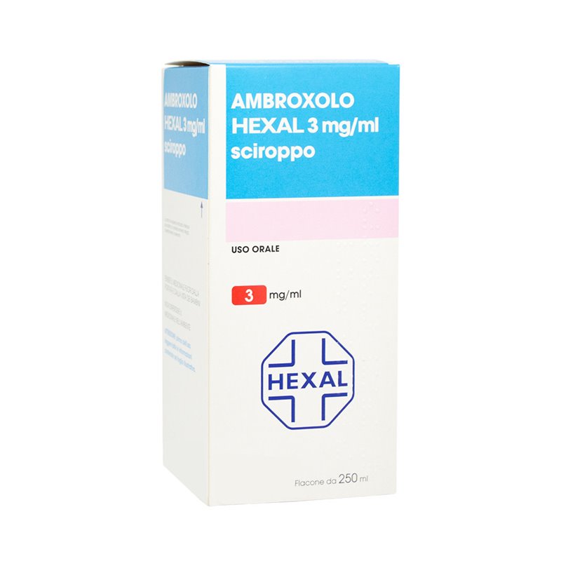 AMBROXOLO HEXAL*SCIR FL 250ML - Fontenova srl