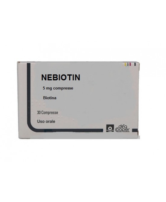 NEBIOTIN*30CPR 5MG - Fontenova srl
