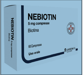 NEBIOTIN*60CPR 5MG - Fontenova srl