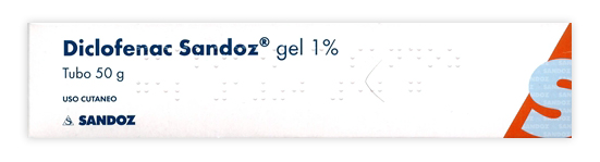 DICLOFENAC SAND*GEL 50G 1% - Fontenova srl