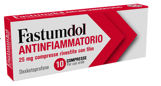 FASTUMDOL ANTINF*10CPR 25MG - Fontenova srl