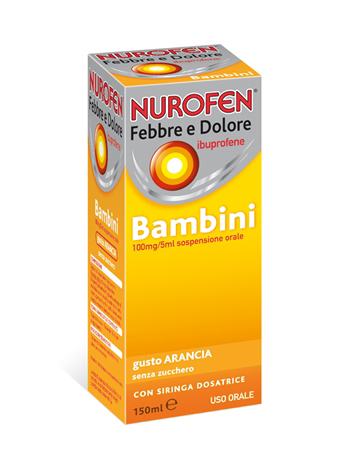 NUROFEN FEBBRE D*BB100MG/5ML A - Fontenova srl