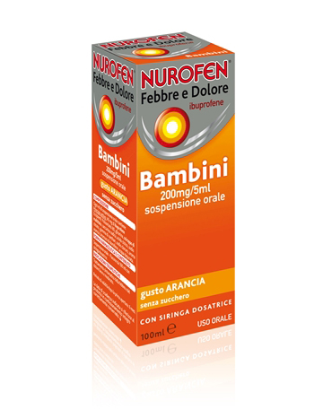NUROFEN FEBBRE D*200MG/5ML ARA - Fontenova srl