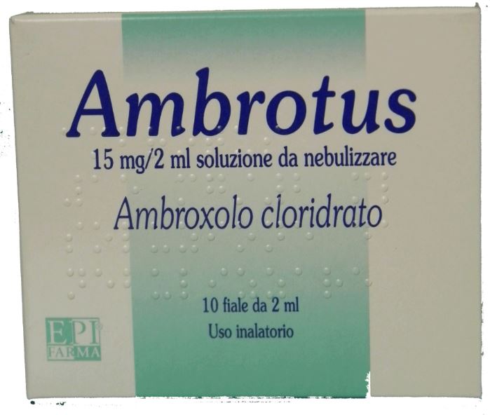 AMBROTUS*NEBUL 10F 15MG 2ML - Fontenova srl