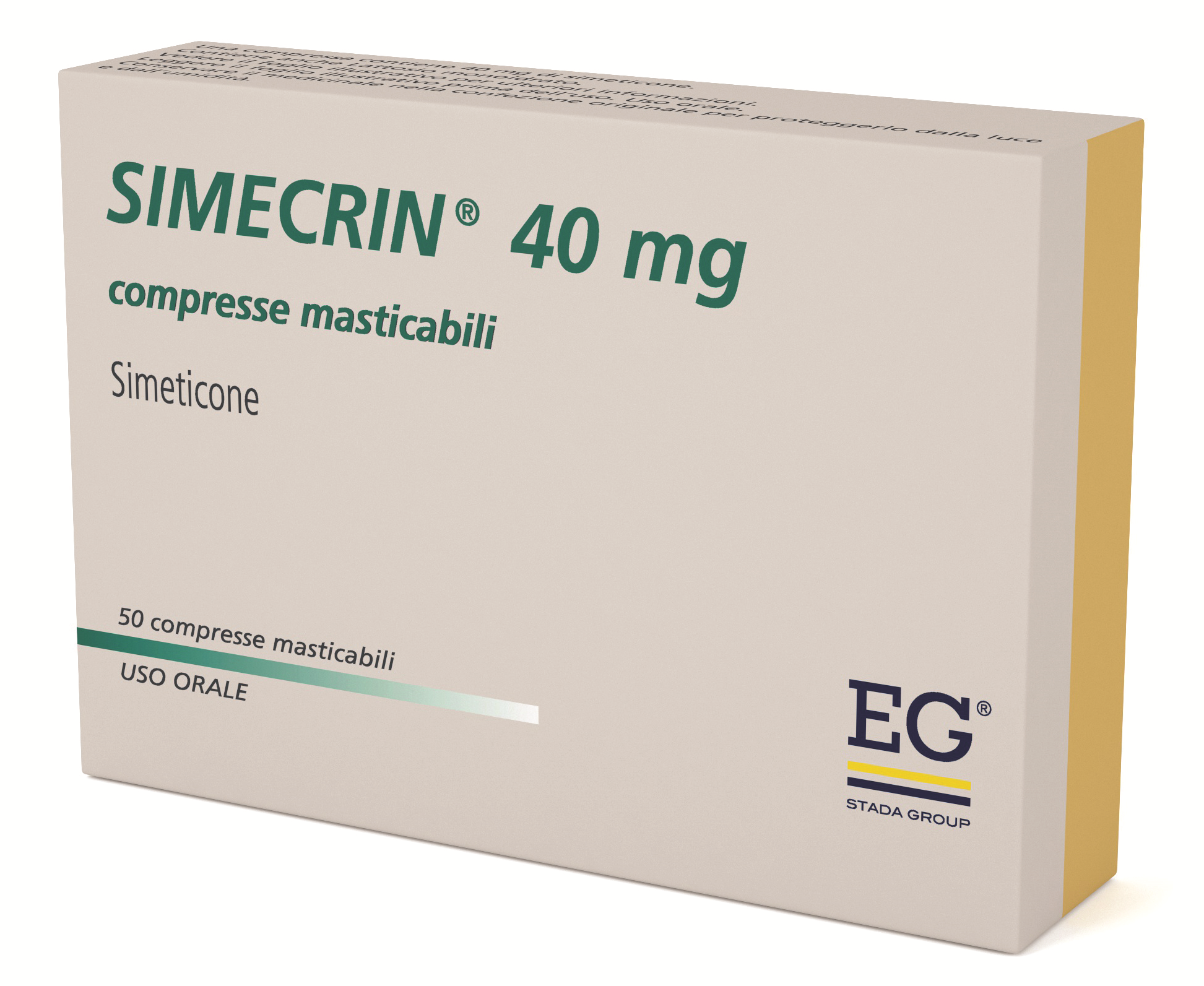SIMECRIN*50CPR MAST 40MG - Fontenova srl