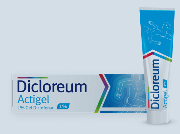 DICLOREUM ACTIGEL*GEL 100G 1% - Fontenova srl