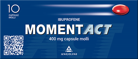 MOMENTACT*10CPS MOLLI 400MG - Fontenova srl