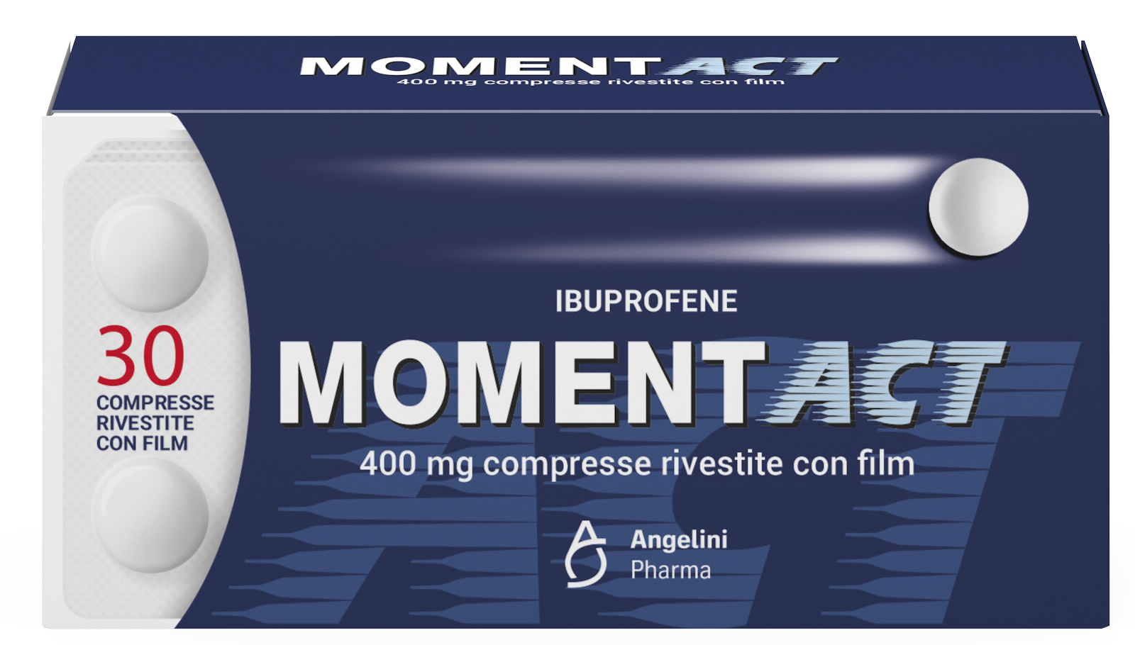 MOMENTACT*30CPR RIV 400MG - Fontenova srl