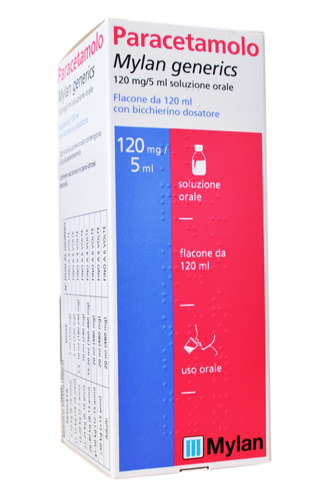 PARACETAMOLO MY*120MG/5ML120ML - Fontenova srl