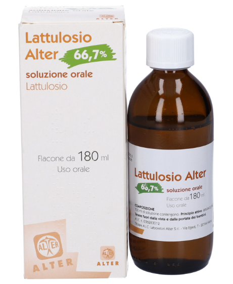 LATTULOSIO ALTER*OS 180ML66,7% - Fontenova srl